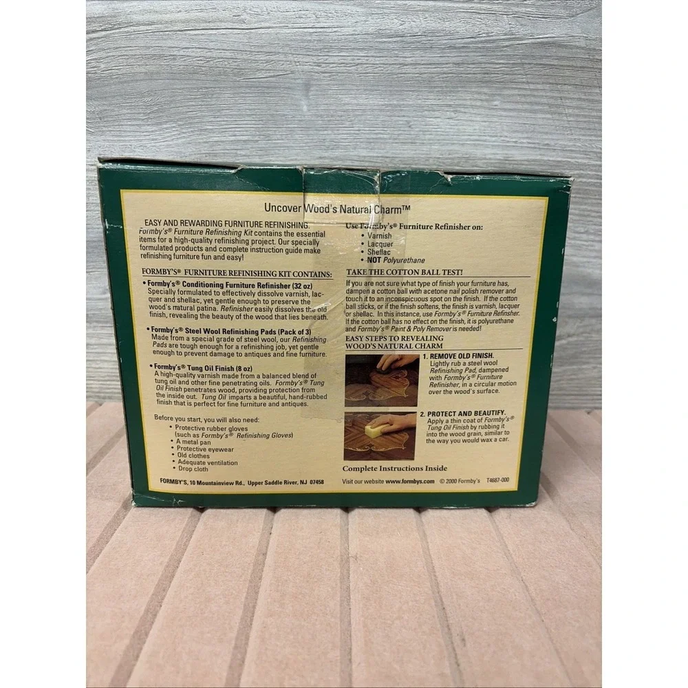 Formby's Furniture Refinishing Kit Open Box (C4)